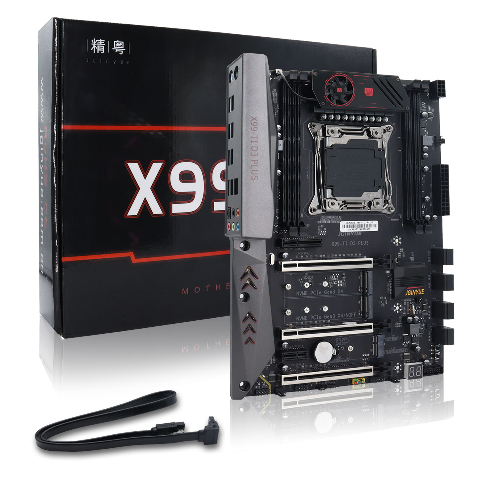 JGINYUE X99-TI D3 PLUS Motherb - E5 2696 V3 review and price