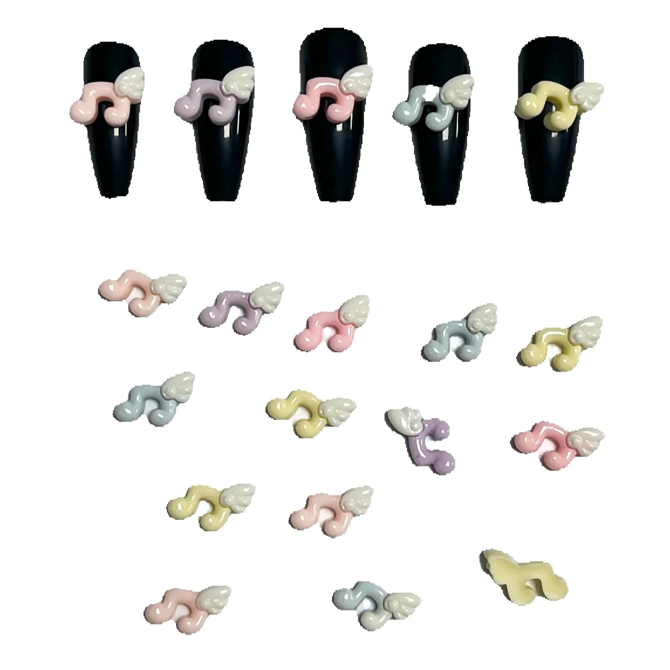 40Pcs Random Mixed Y2k Fresh M - Gold 6138 review and price