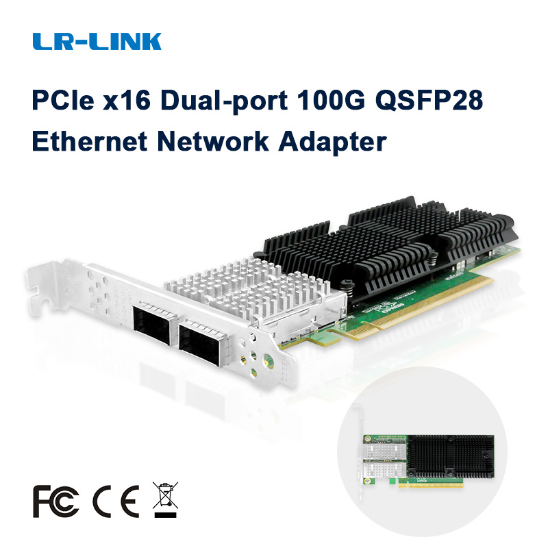 LR-LINK 1014PF 100G Network Ca - 100Gbe Qsfp28 Network Card review and price